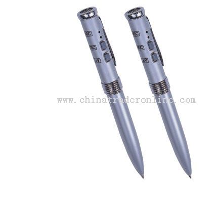 Recorder pen from China
